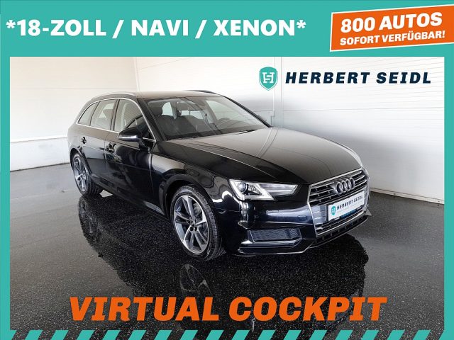 Audi A4 Avant 2,0 TDI Sport S-tr. *VIRTUELL / 18 ZOLL / 3 ZONEN KLIMA / NAVI / XENON*
